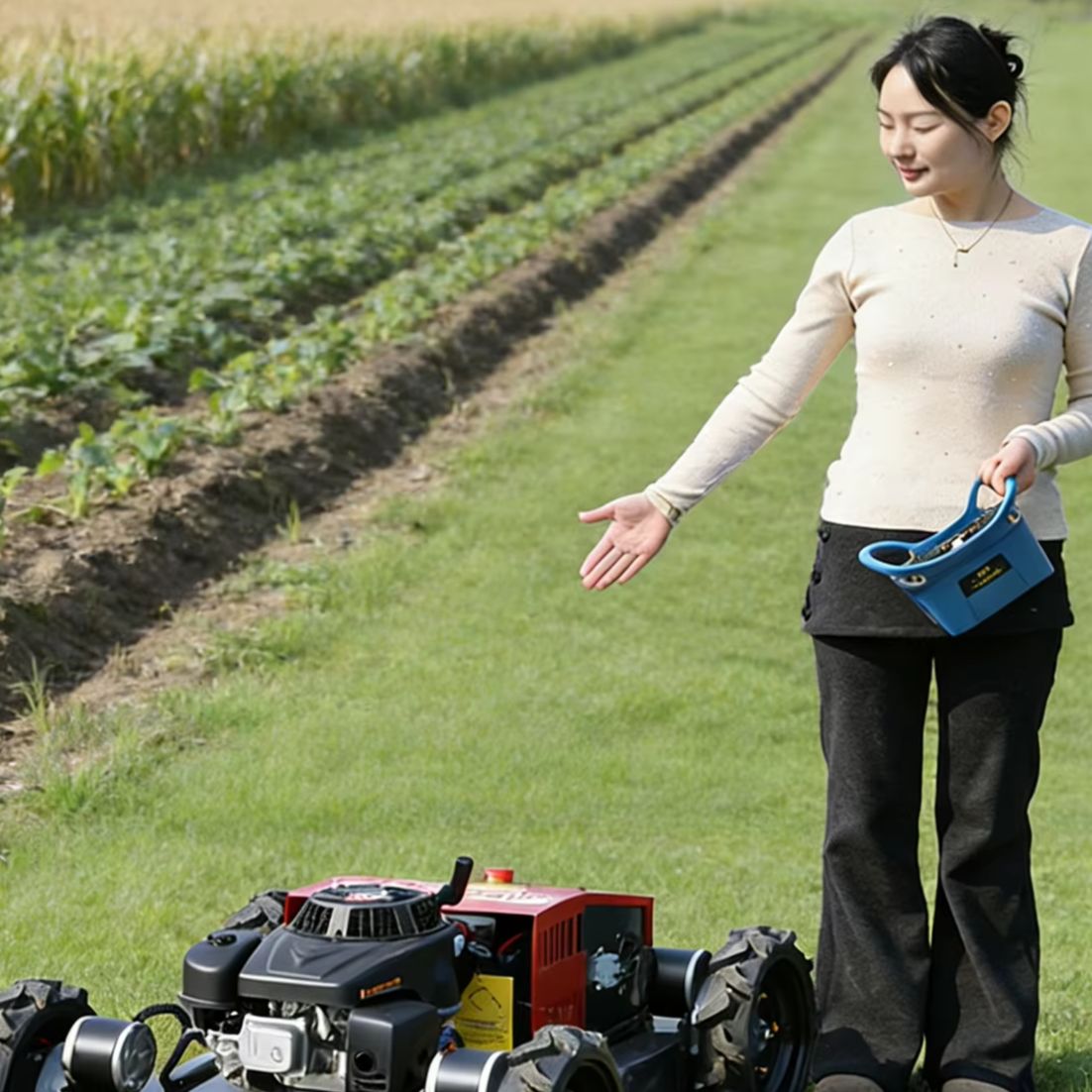 Agriculture Farming Practices - Customized Heavy Duty Remote Flail Mower