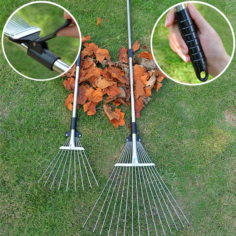 Agriculture Farming Practices - Metal Garden Rake Farm Tool for