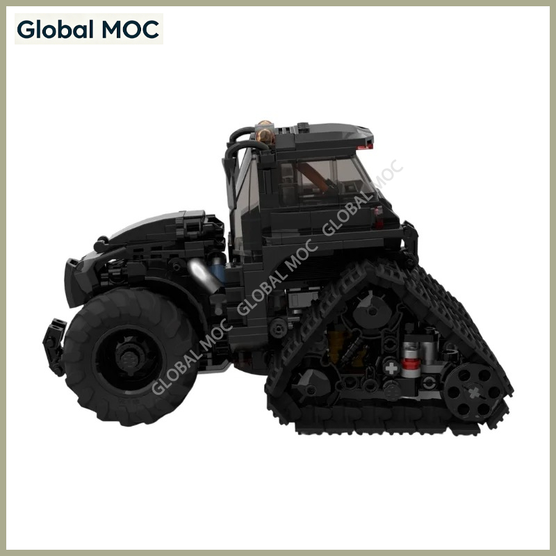 Agriculture Farming Education - Agricultural S416 Farm Tractor MOC Bricks