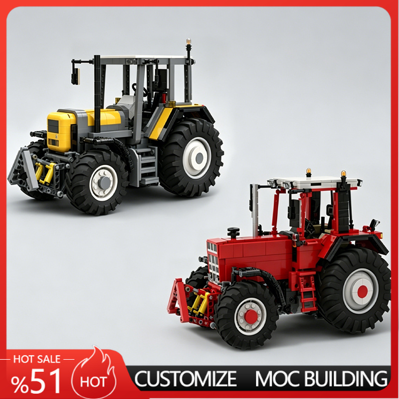 Farm Tractor MOC Model Agricul - Agriculture Farming Education recension och pris
