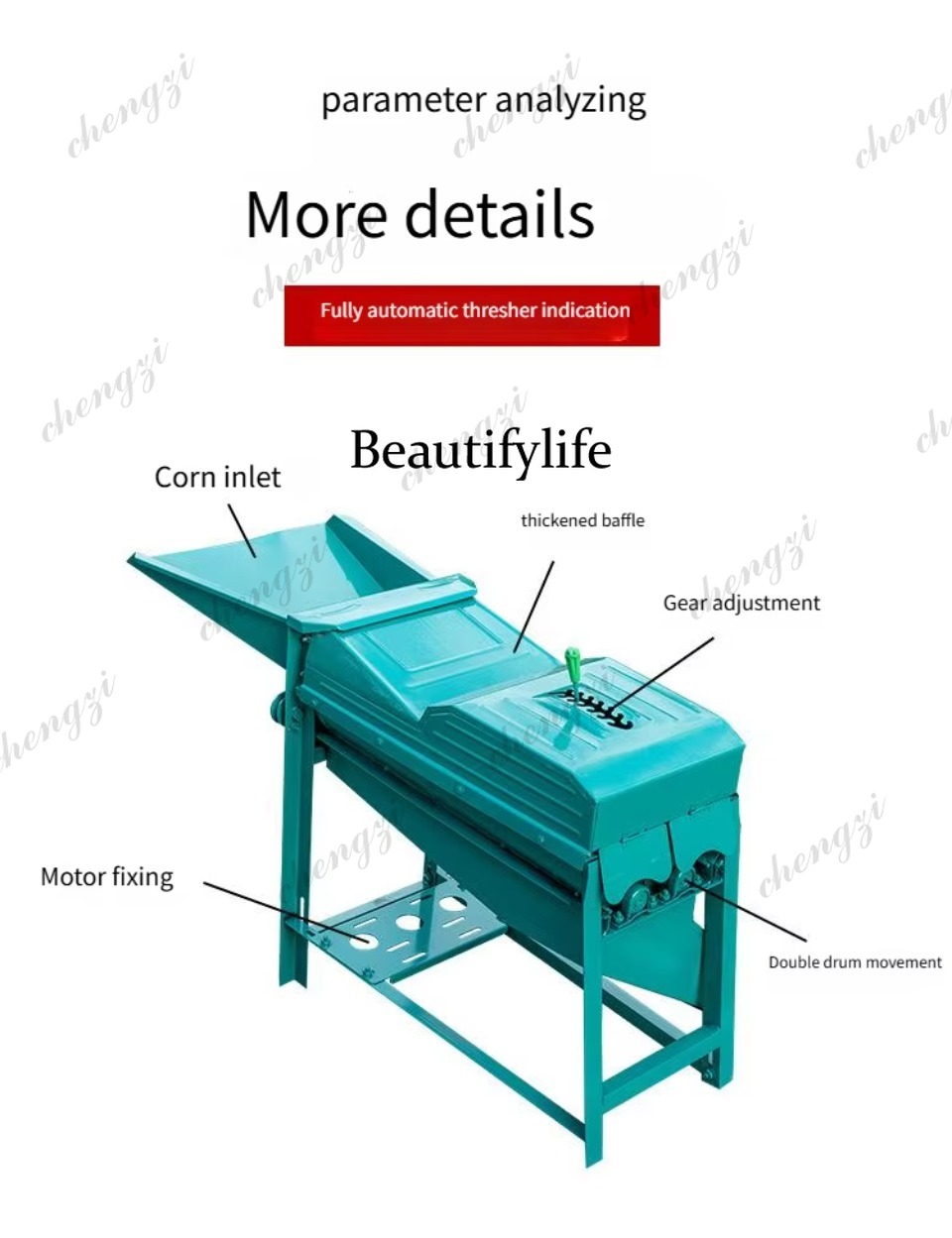 81 Automatic Corn Thresher Mac - Corn Sheller Machine recension och pris