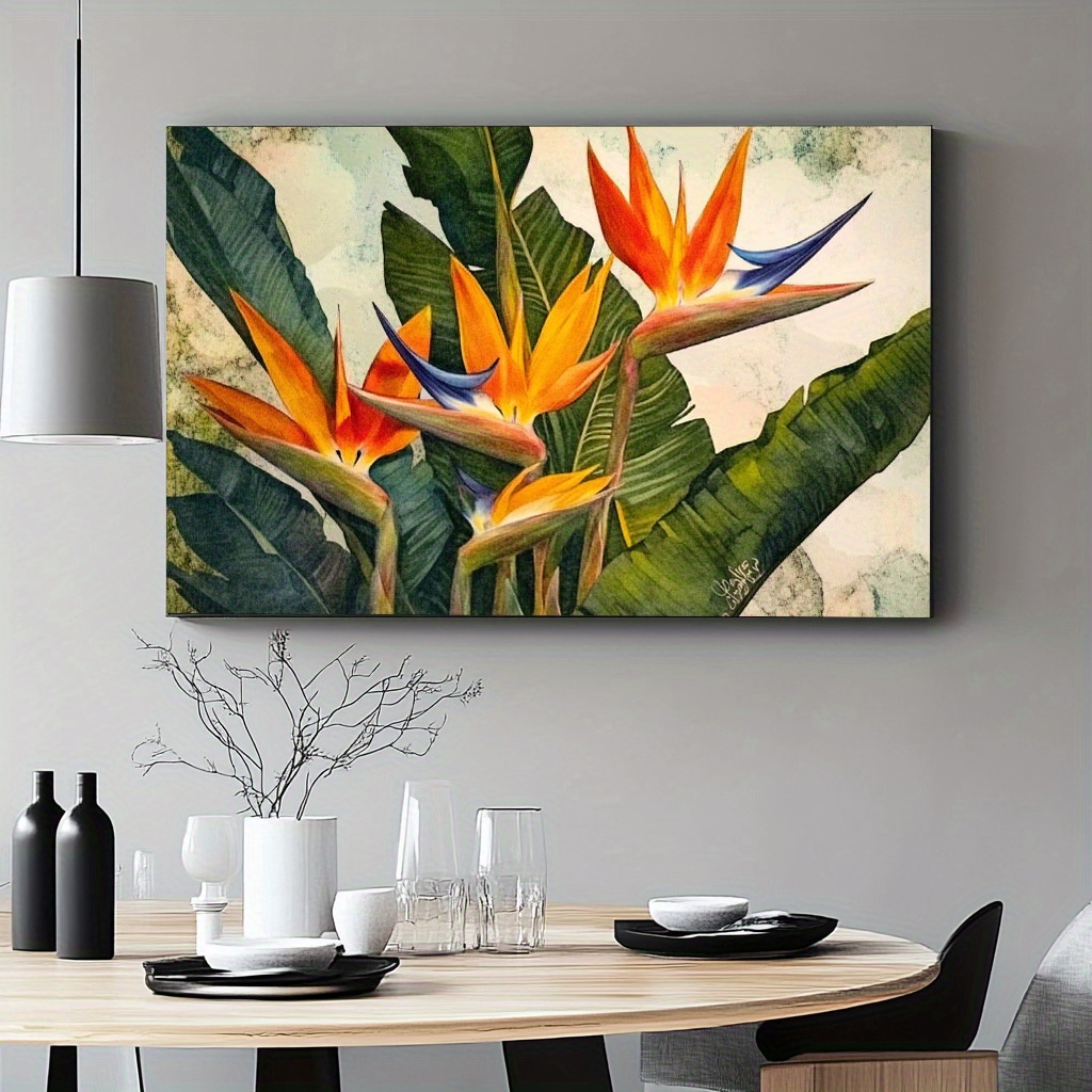 Vibrant Tropical Orchid Poster - Orchard Sprayer Tractor recension och pris