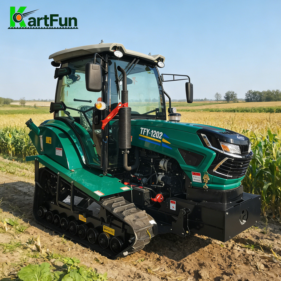 Agricultural Crawler Tractor 5 - Agriculture Farming Working recension och pris