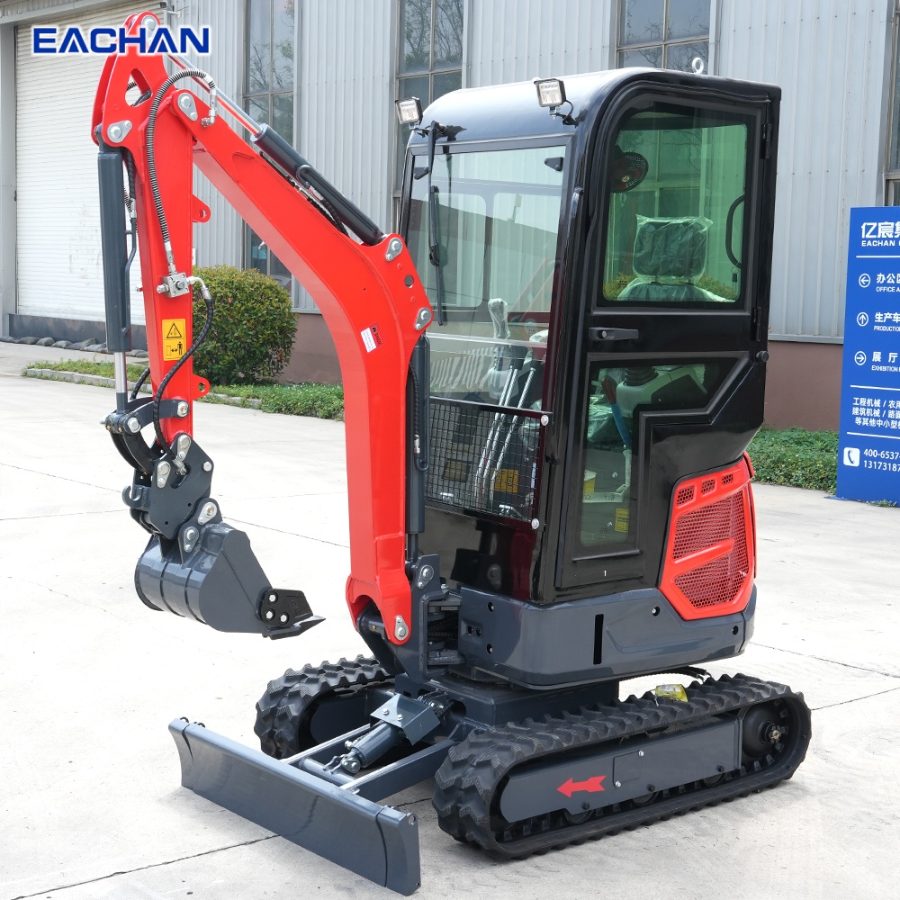 Customized 1.8 Ton Mini Excava - Agriculture Farming Working recension och pris