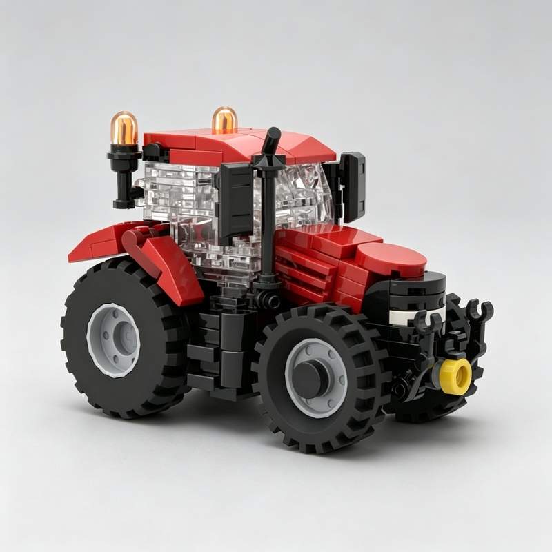186PCS Farm Tractor MOC Buildi - Agriculture Farming Education recension och pris