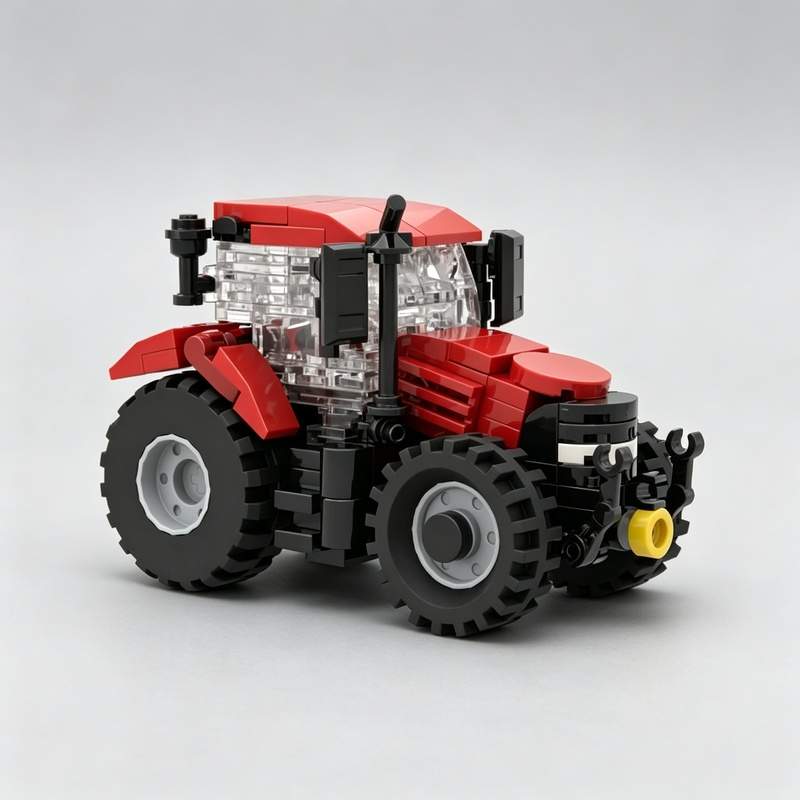 186PCS Farm Tractor MOC Buildi - Agriculture Farming Education recension och pris