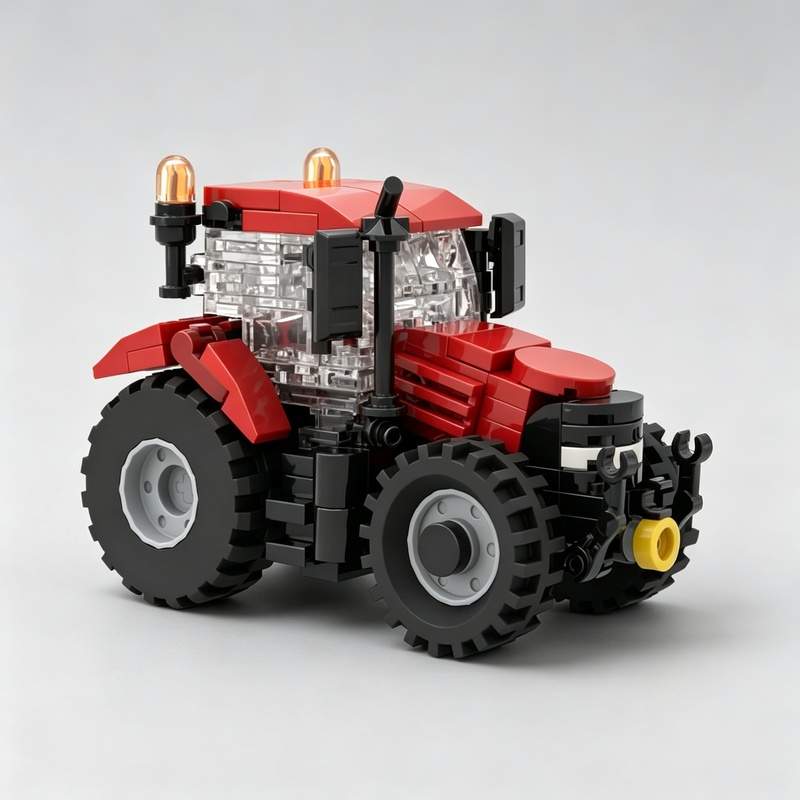 186PCS Farm Tractor MOC Buildi - Agriculture Farming Education recension och pris