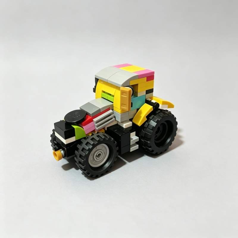 186PCS Farm Tractor MOC Buildi - Agriculture Farming Education recension och pris