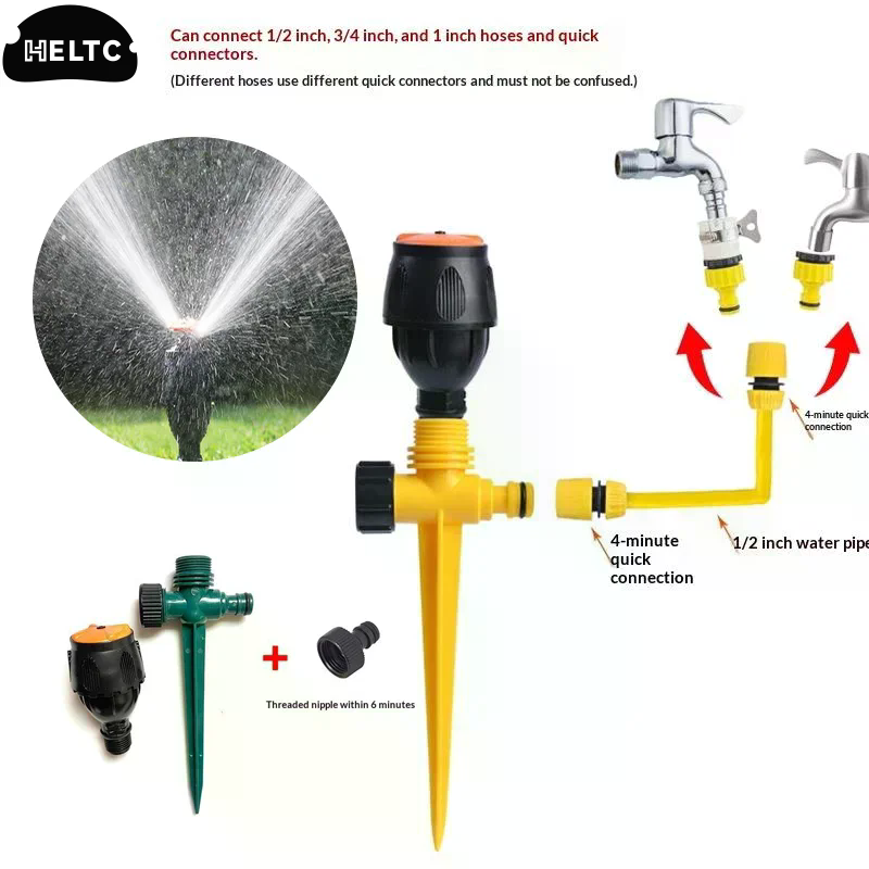 Automatic Rotating Sprinkler 3 - Agriculture Farming Degree recension och pris