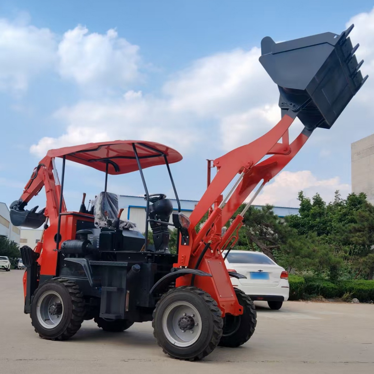 Free Shipping 4WD Backhoe Load - Agriculture Farming Working recension och pris