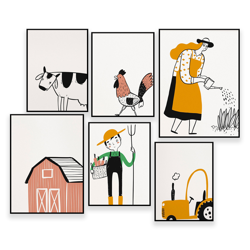 Agriculture Gallery Wall - 4-H - Agriculture Farming Education recension och pris